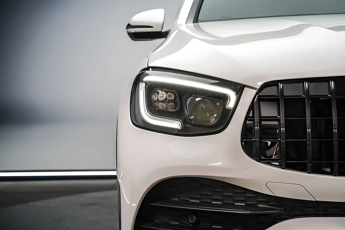 Used 2021 Mercedes-Benz Glc AMG Line (premium) White - Interior and Exterior details 10