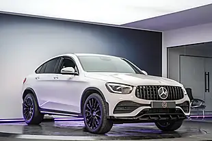Used 2021 Mercedes-Benz Glc AMG Line (premium) White - Interior and Exterior details 14