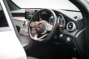 Used 2021 Mercedes-Benz Glc AMG Line (premium) White - Interior and Exterior details 15