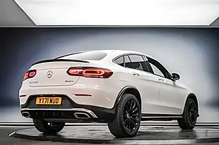 Used 2021 Mercedes-Benz Glc AMG Line (premium) White - Interior and Exterior details 3