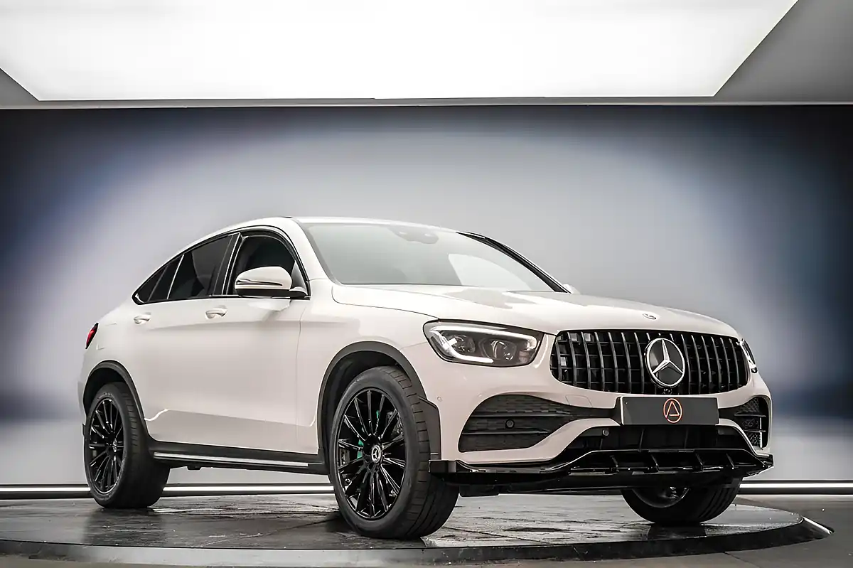 Used 2021 Mercedes-Benz Glc AMG Line (premium) White - Interior and Exterior details 6