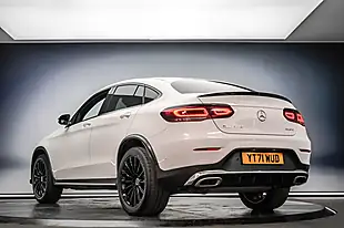 Used 2021 Mercedes-Benz Glc AMG Line (premium) White - Interior and Exterior details 8
