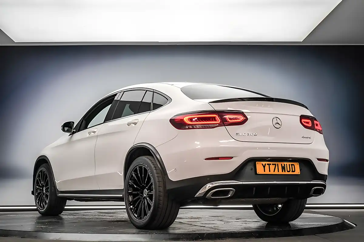 Used 2021 Mercedes-Benz Glc AMG Line (premium) White - Interior and Exterior details 8