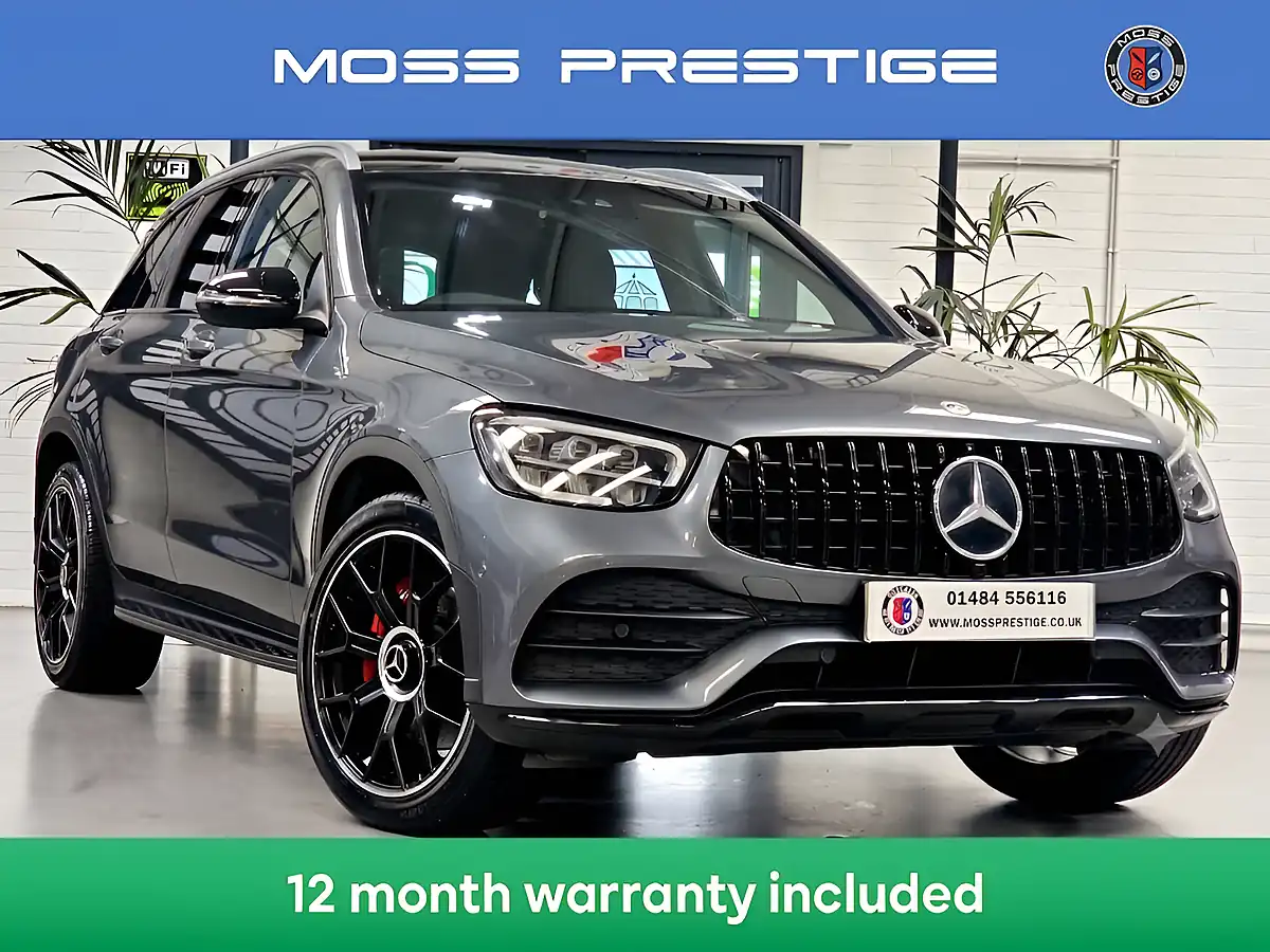 Used 2021 Mercedes-Benz Glc AMG Line Selenite Grey - Front View