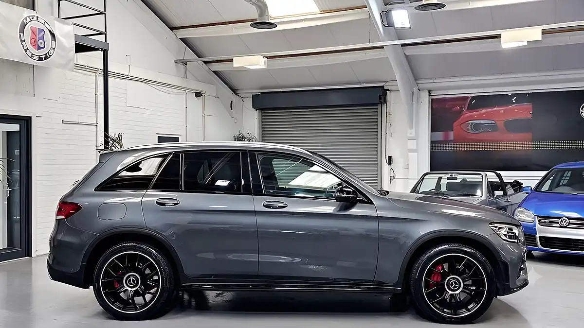 Used 2021 Mercedes-Benz Glc AMG Line Selenite Grey - Interior and Exterior details 4