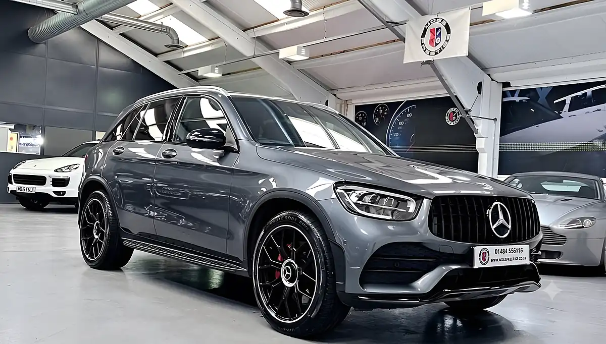 Used 2021 Mercedes-Benz Glc AMG Line Selenite Grey - Interior and Exterior details 7