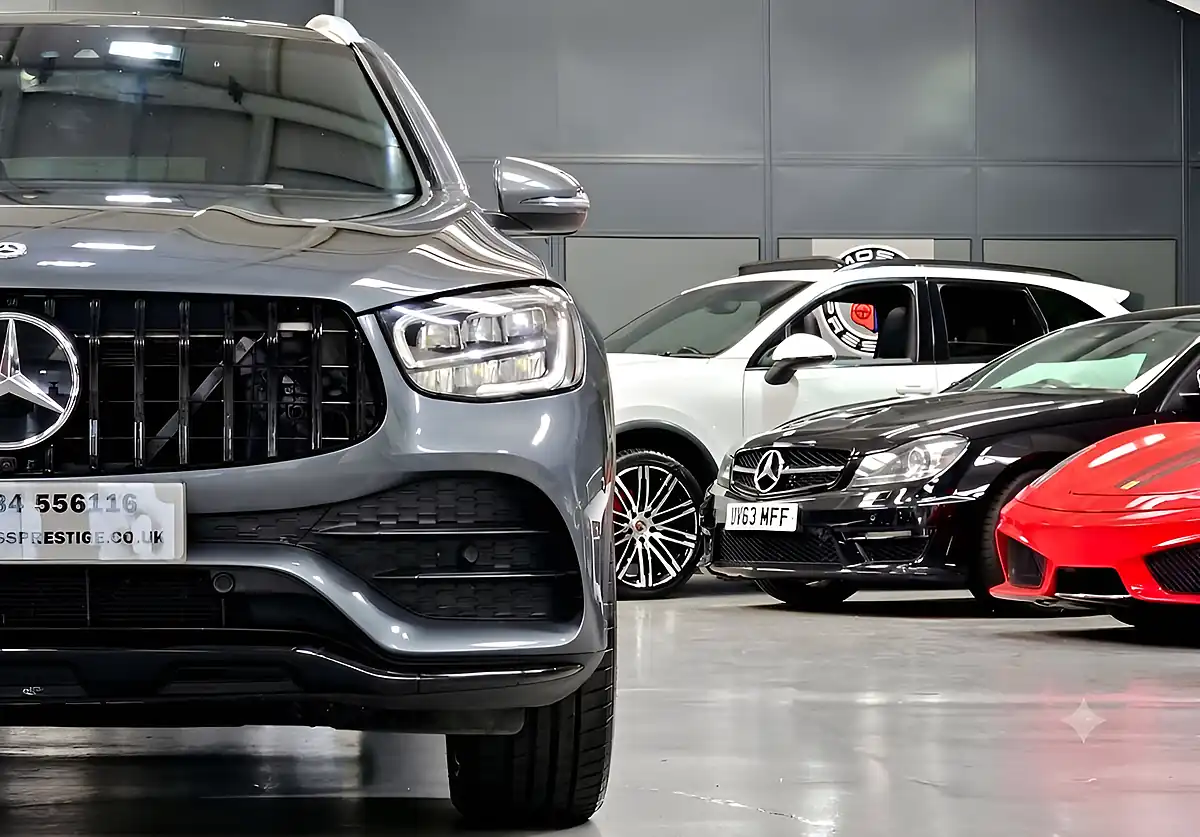 Used 2021 Mercedes-Benz Glc AMG Line Selenite Grey - Interior and Exterior details 9