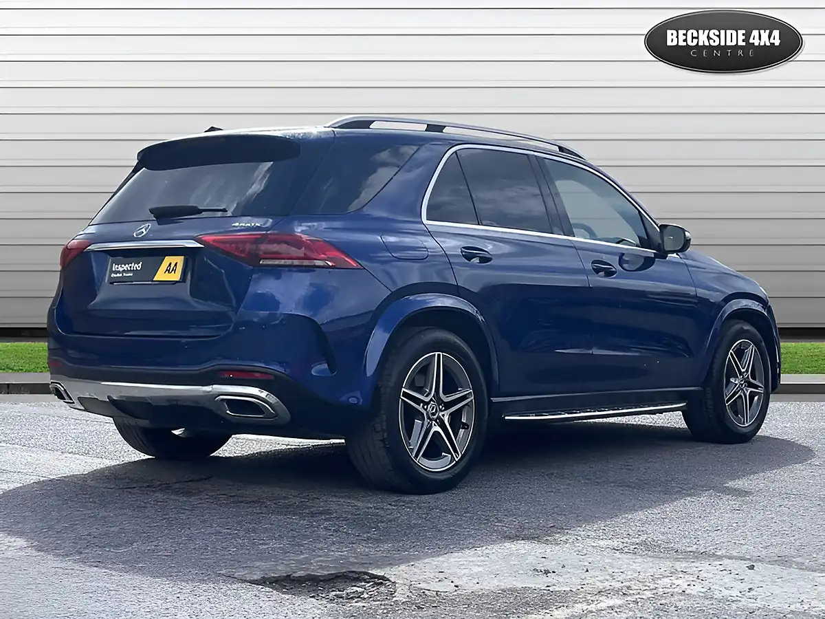Used 2021 Mercedes-Benz Gle AMG Line Blue - Interior and Exterior details 2