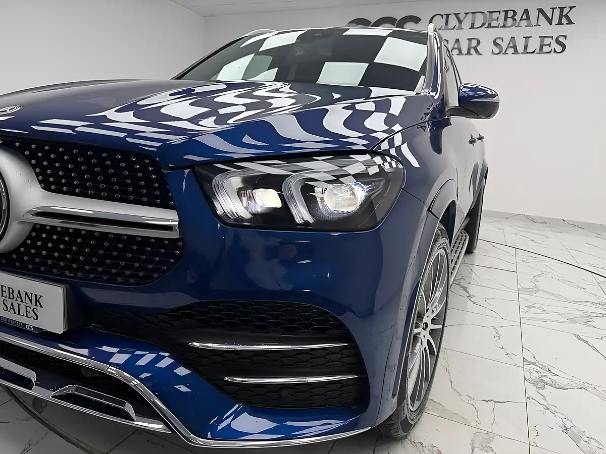 Used 2021 Mercedes-Benz Gle AMG Line (premium) Brilliant Blue - Interior and Exterior details 9