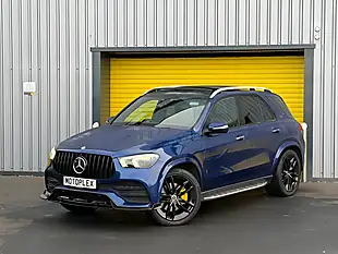 Used 2021 Mercedes-Benz Gle AMG Line (premium Plus) Blue - Interior and Exterior details 14
