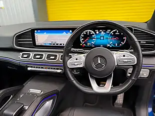 Used 2021 Mercedes-Benz Gle AMG Line (premium Plus) Blue - Interior and Exterior details 2
