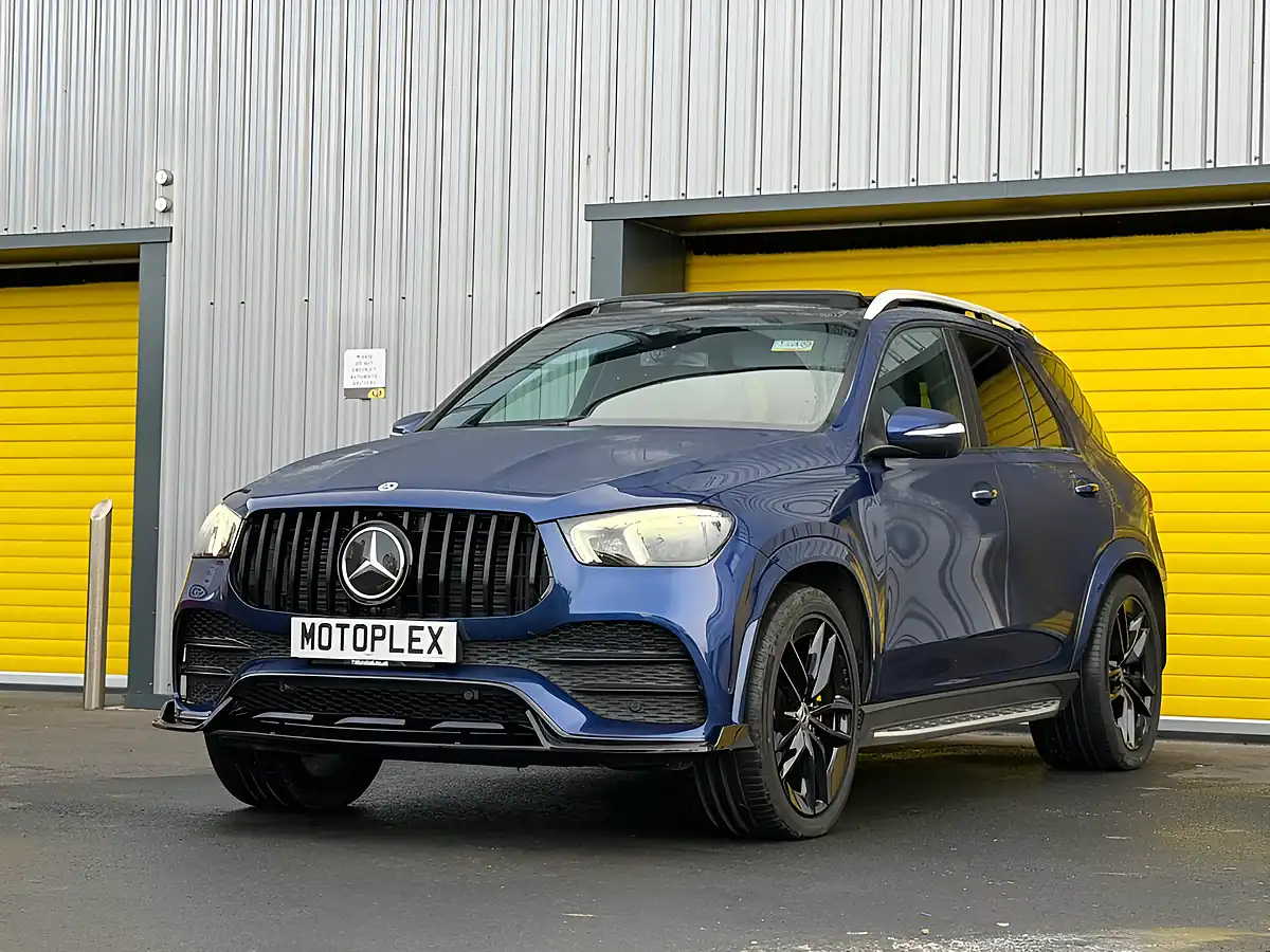 Used 2021 Mercedes-Benz Gle AMG Line (premium Plus) Blue - Interior and Exterior details 5