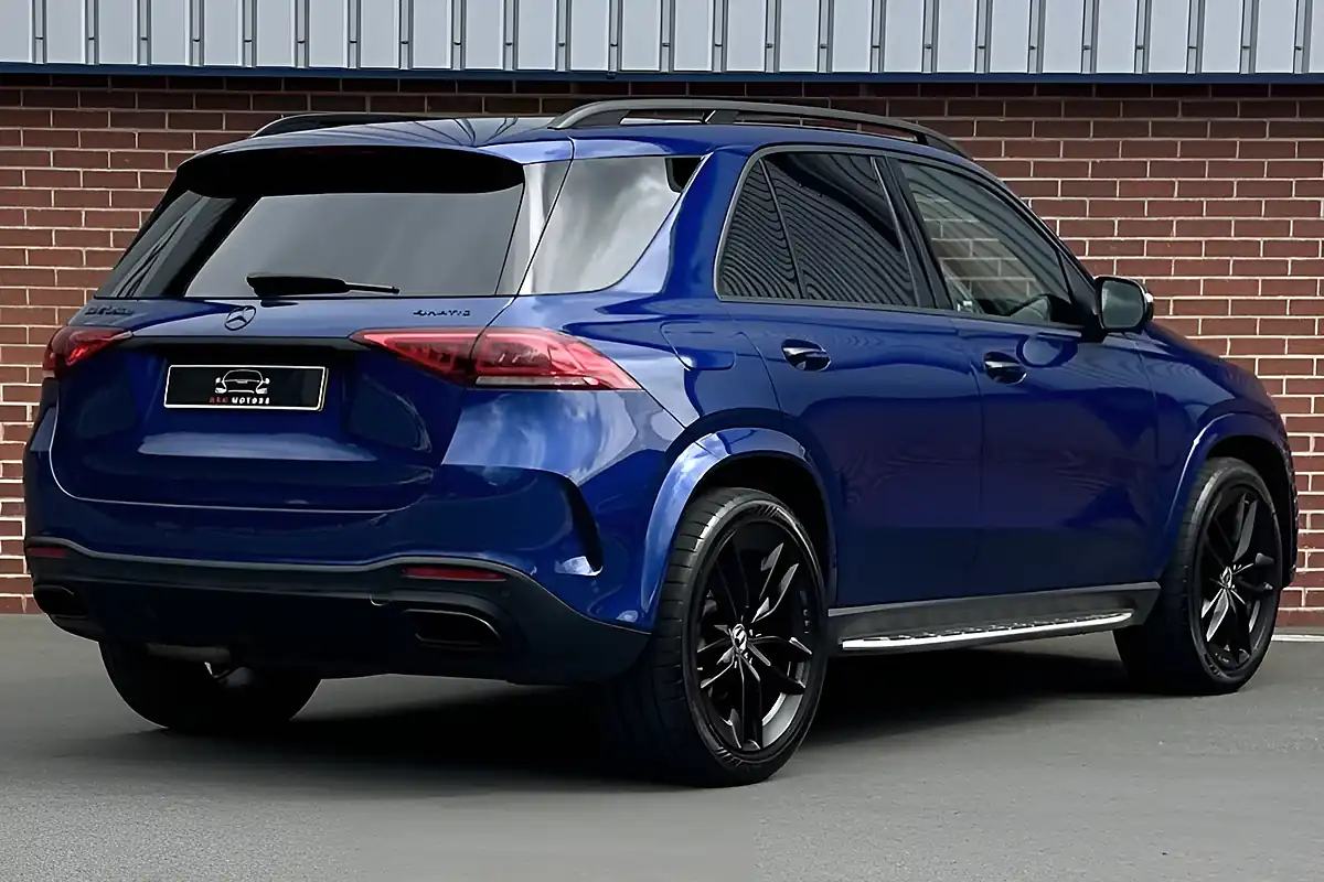 Used 2021 Mercedes-Benz Gle Class AMG Line Premium+ Blue - Interior and Exterior details 11