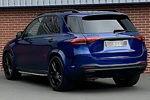 Used 2021 Mercedes-Benz Gle Class AMG Line Premium+ Blue - Interior and Exterior details 2