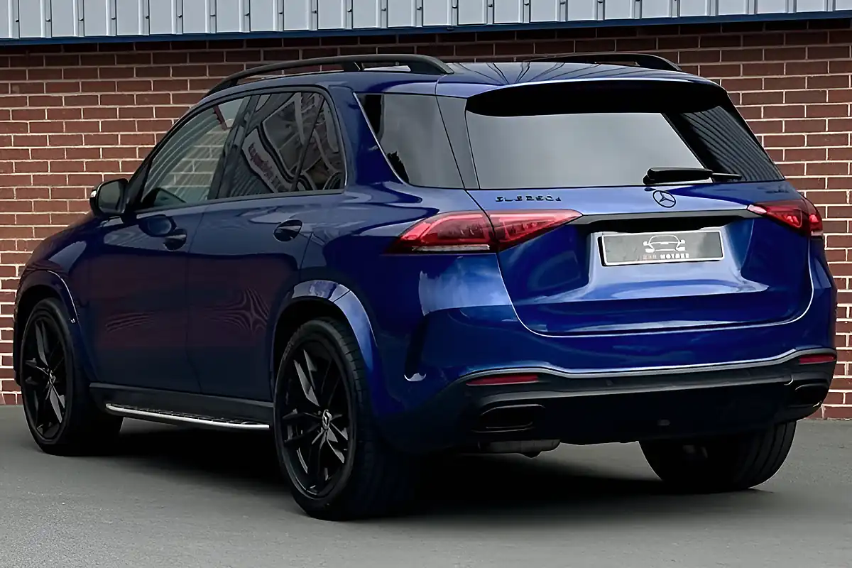 Used 2021 Mercedes-Benz Gle Class AMG Line Premium+ Blue - Interior and Exterior details 2