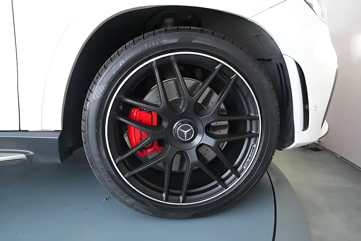 Used 2021 Mercedes-Benz Gle Premium Plus White - Interior and Exterior details 13