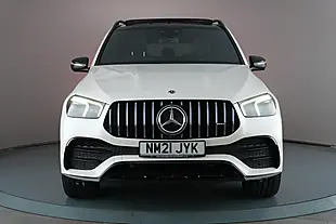 Used 2021 Mercedes-Benz Gle Premium Plus White - Interior and Exterior details 2