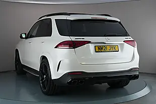 Used 2021 Mercedes-Benz Gle Premium Plus White - Interior and Exterior details 4