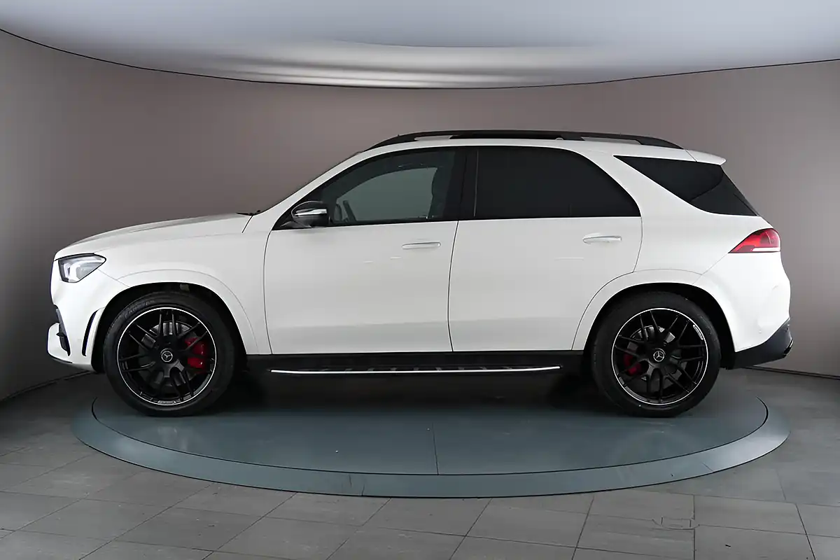 Used 2021 Mercedes-Benz Gle Premium Plus White - Interior and Exterior details 5