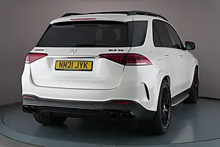 Used 2021 Mercedes-Benz Gle Premium Plus White - Interior and Exterior details 8