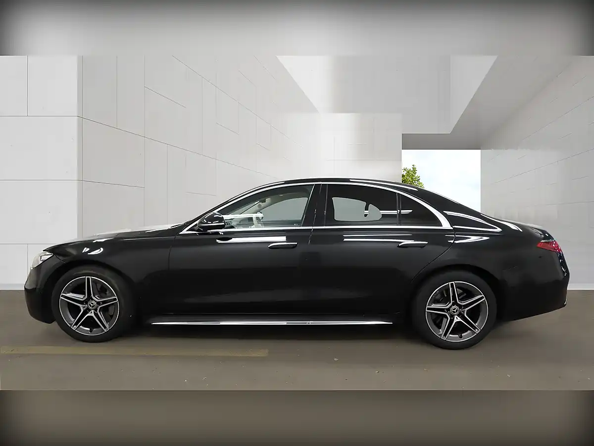 Used 2021 Mercedes-Benz S Class AMG Line Black - Interior and Exterior details 4