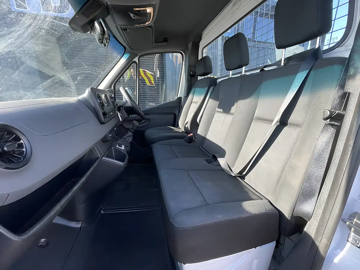 Used 2021 Mercedes-Benz Sprinter 14FT Dropside With Tail Lift White - Interior and Exterior details 13