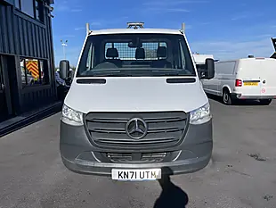 Used 2021 Mercedes-Benz Sprinter 14FT Dropside With Tail Lift White - Interior and Exterior details 3