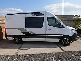 Used 2021 Mercedes-Benz Sprinter 2 Berth White - Interior and Exterior details 9