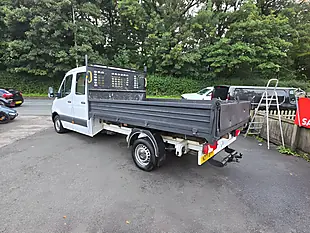 Used 2021 Mercedes-Benz Sprinter Crew Cab Tipper White - Interior and Exterior details 6