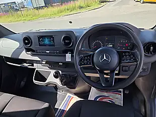 Used 2021 Mercedes-Benz Sprinter Lwb Dropside Pickup White - Interior and Exterior details 9