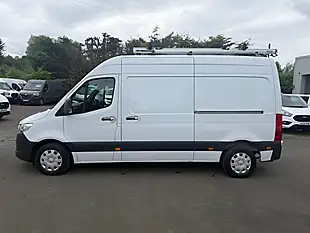 Used 2021 Mercedes-Benz Sprinter Premium Panel Van White - Interior and Exterior details 14