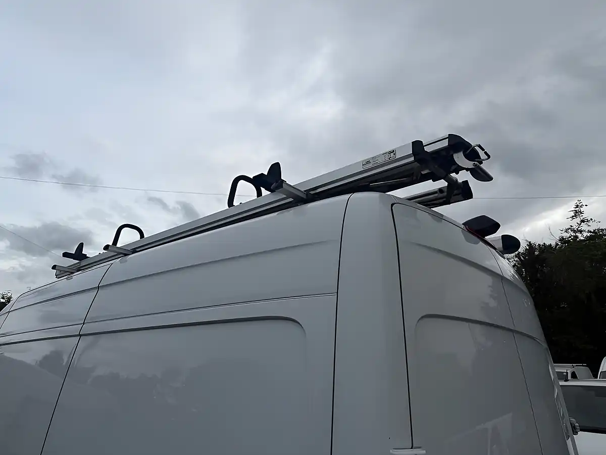 Used 2021 Mercedes-Benz Sprinter Premium Panel Van White - Interior and Exterior details 15