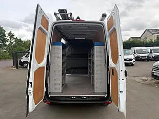 Used 2021 Mercedes-Benz Sprinter Premium Panel Van White - Interior and Exterior details 3