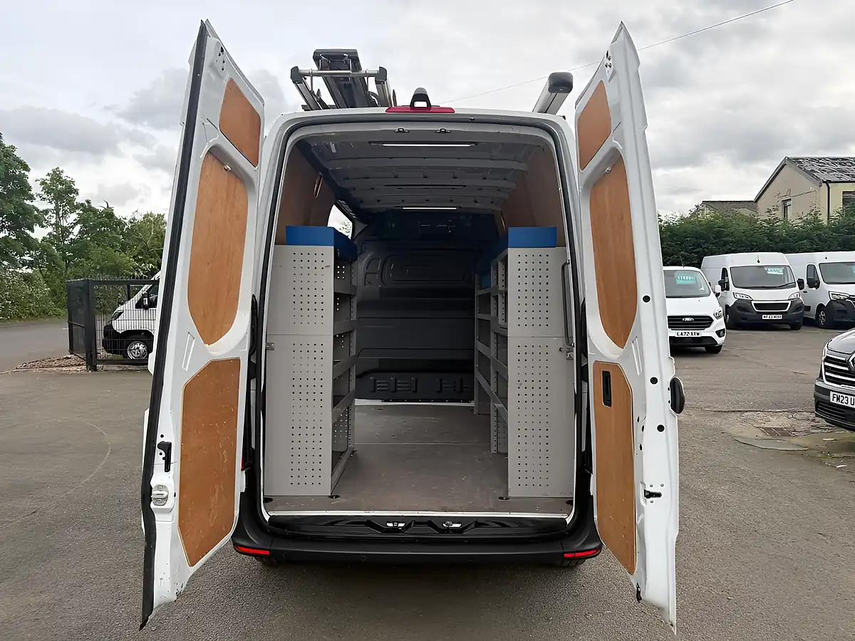 Used 2021 Mercedes-Benz Sprinter Premium Panel Van White - Interior and Exterior details 3