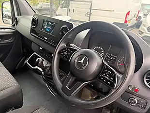 Used 2021 Mercedes-Benz Sprinter Premium Panel Van White - Interior and Exterior details 4