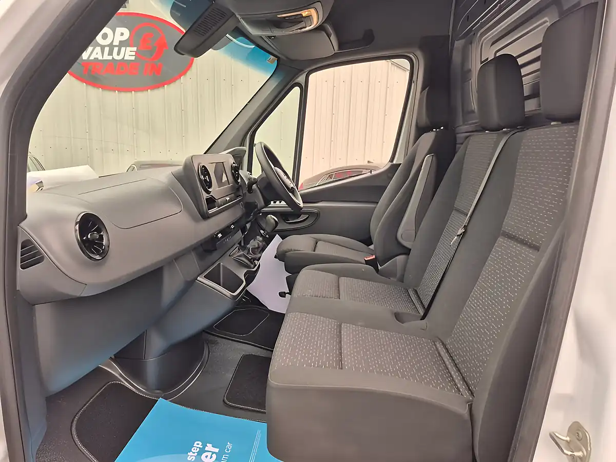Used 2021 Mercedes-Benz Sprinter Premium White - Interior and Exterior details 13