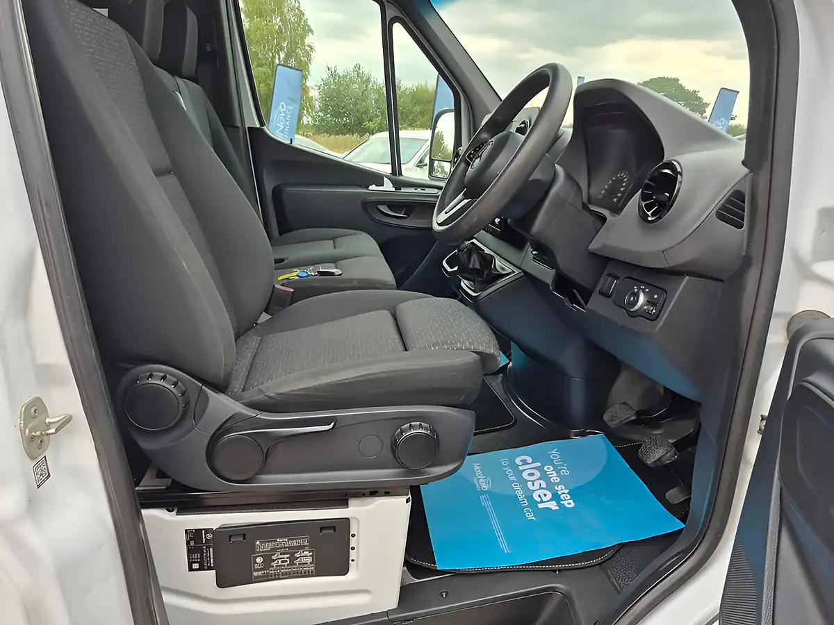 Used 2021 Mercedes-Benz Sprinter Premium White - Interior and Exterior details 16