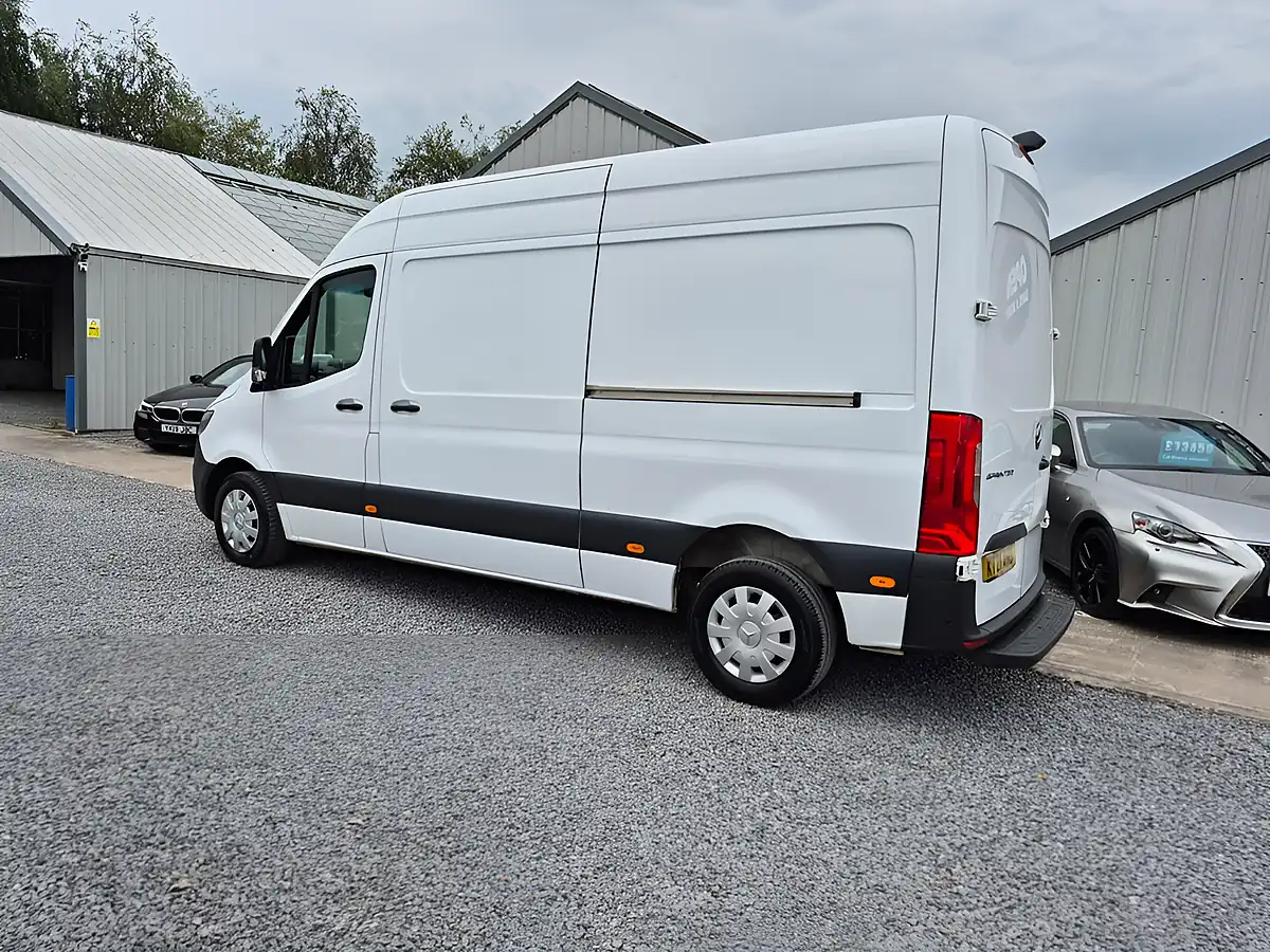Used 2021 Mercedes-Benz Sprinter Premium White - Interior and Exterior details 2