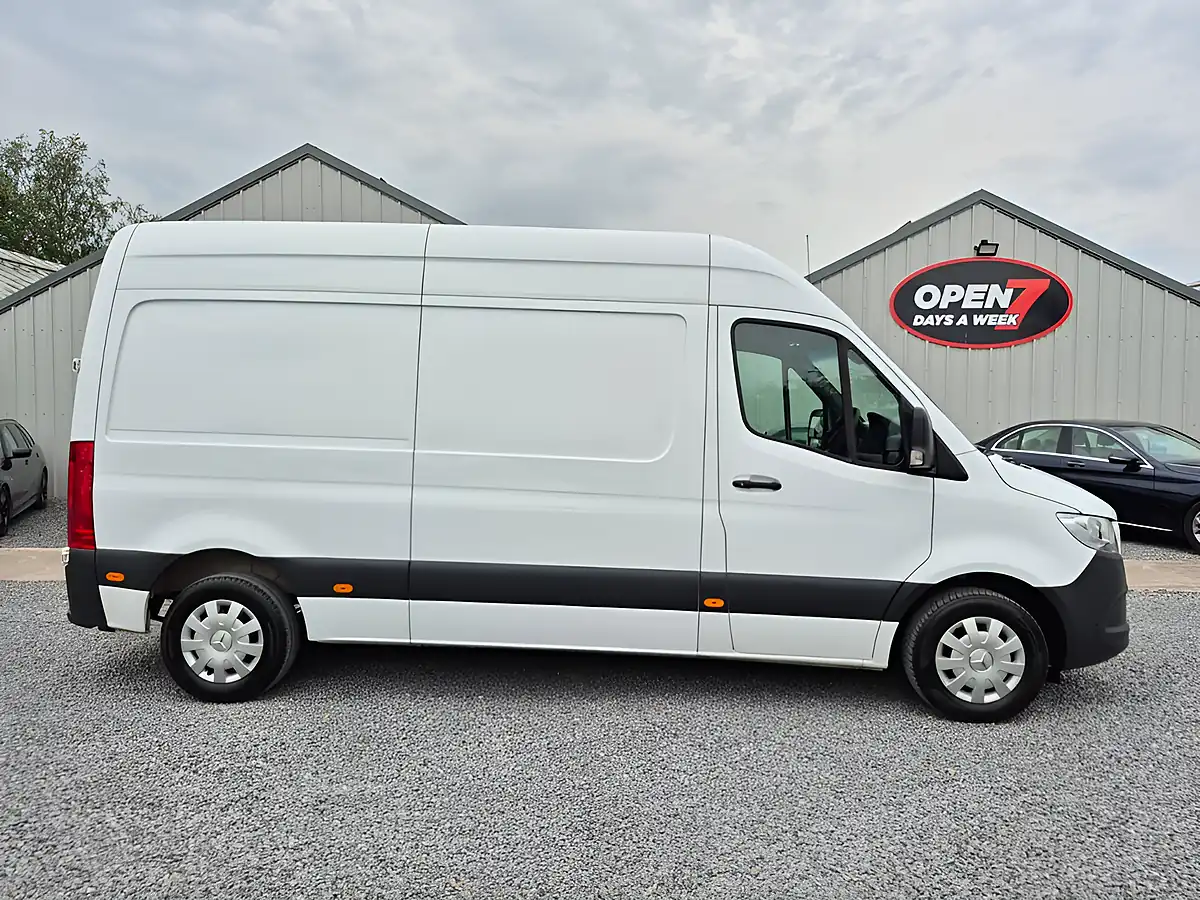 Used 2021 Mercedes-Benz Sprinter Premium White - Interior and Exterior details 3