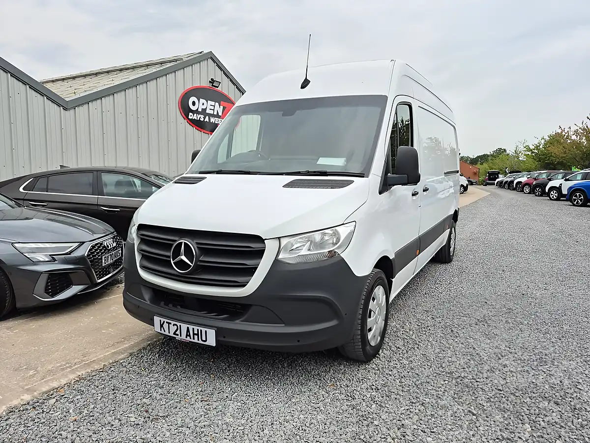 Used 2021 Mercedes-Benz Sprinter Premium White - Interior and Exterior details 7