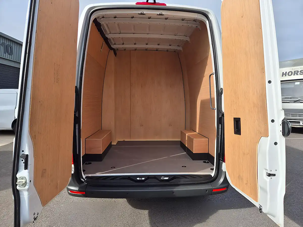 Used 2021 Mercedes-Benz Sprinter Premium White - Interior and Exterior details 13