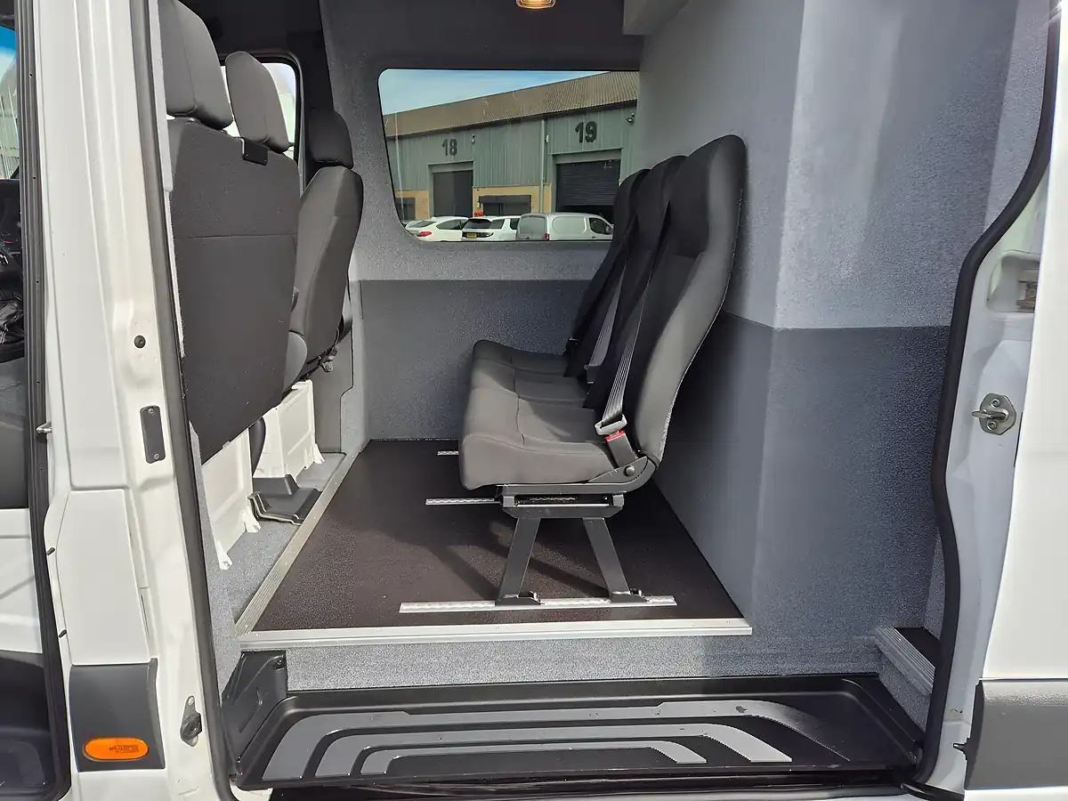 Used 2021 Mercedes-Benz Sprinter Premium White - Interior and Exterior details 16