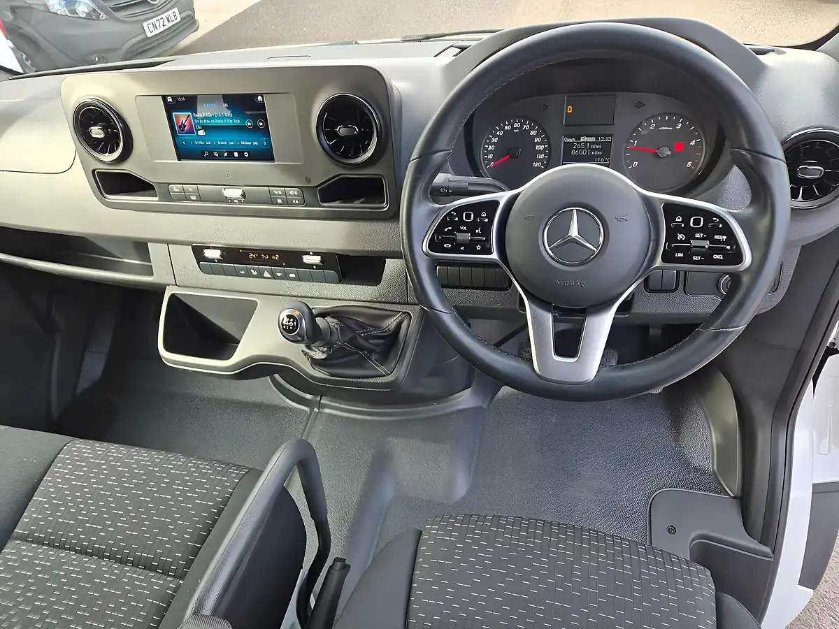 Used 2021 Mercedes-Benz Sprinter Premium White - Interior and Exterior details 3