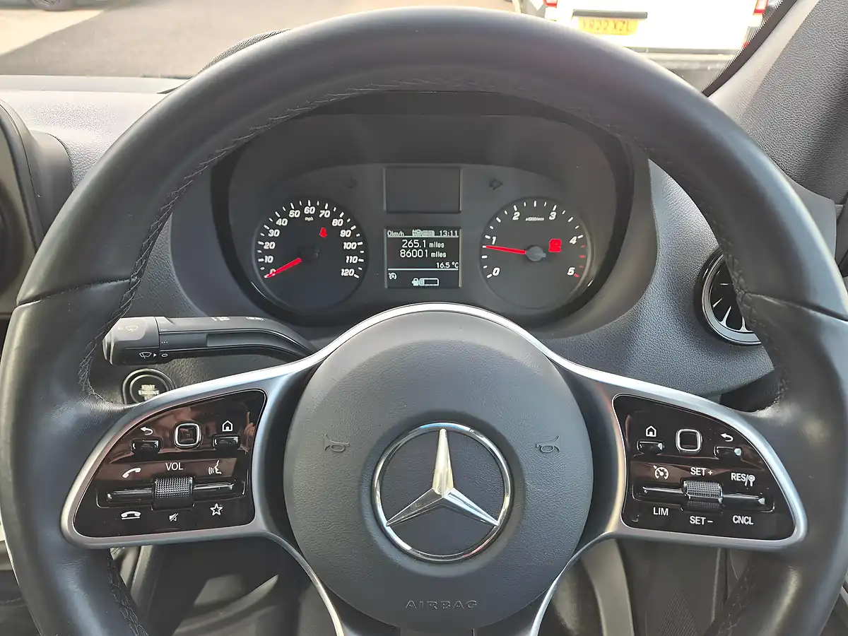 Used 2021 Mercedes-Benz Sprinter Premium White - Interior and Exterior details 4