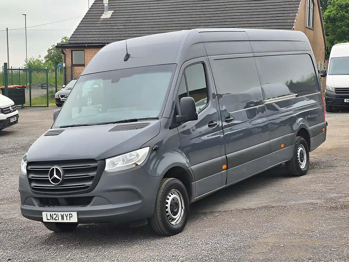 Used 2021 Mercedes-Benz Sprinter Progressive Grey - Front View