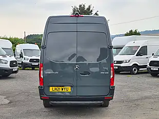 Used 2021 Mercedes-Benz Sprinter Progressive Grey - Interior and Exterior details 13