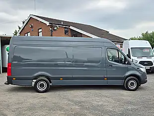 Used 2021 Mercedes-Benz Sprinter Progressive Grey - Interior and Exterior details 4