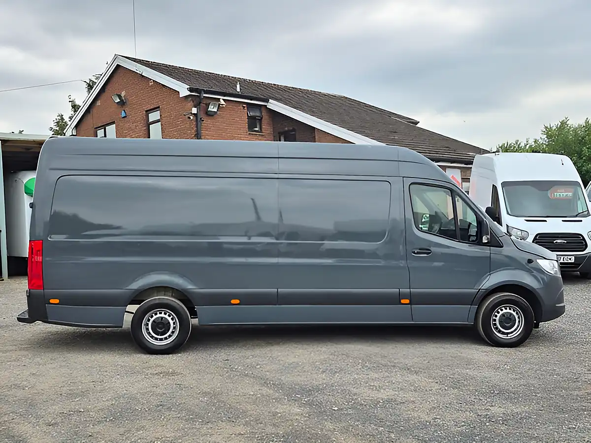 Used 2021 Mercedes-Benz Sprinter Progressive Grey - Interior and Exterior details 4