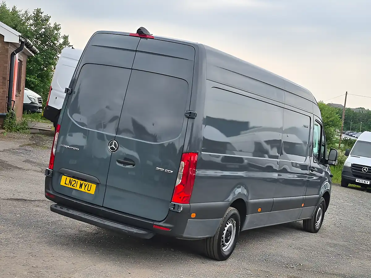 Used 2021 Mercedes-Benz Sprinter Progressive Grey - Interior and Exterior details 7