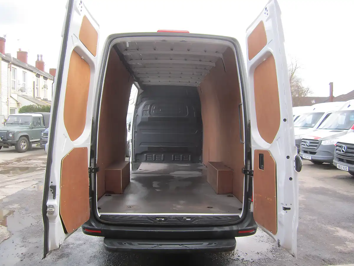 Used 2021 Mercedes-Benz Sprinter Progressive L3 Lwb White - Interior and Exterior details 10